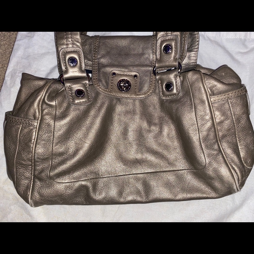 Marc Jacobs turnlock satchel Gold